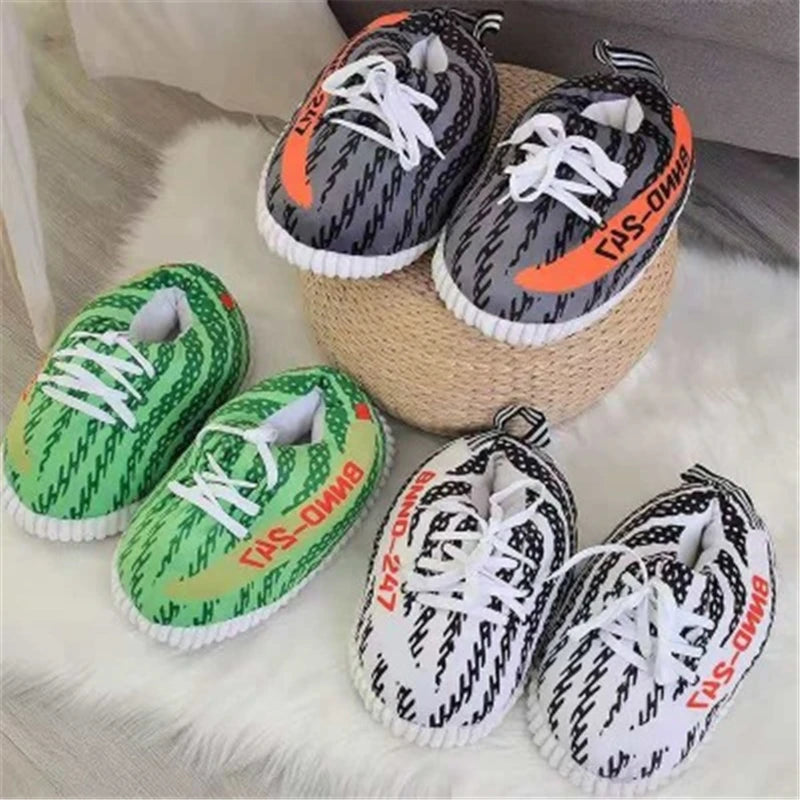 Interesting Spoof Indoor Cotton Slippers, Comfortable And Warm, Stylish And Cute, Luminous Materials, Make You Unique