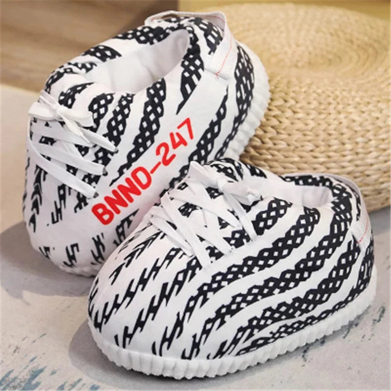 Interesting Spoof Indoor Cotton Slippers, Comfortable And Warm, Stylish And Cute, Luminous Materials, Make You Unique